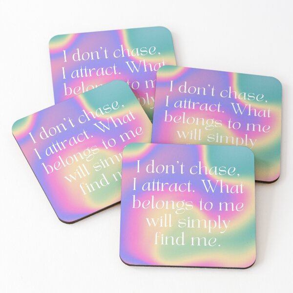 Item preview, I don't chase, I attract. designed and sold by sophiesversion.