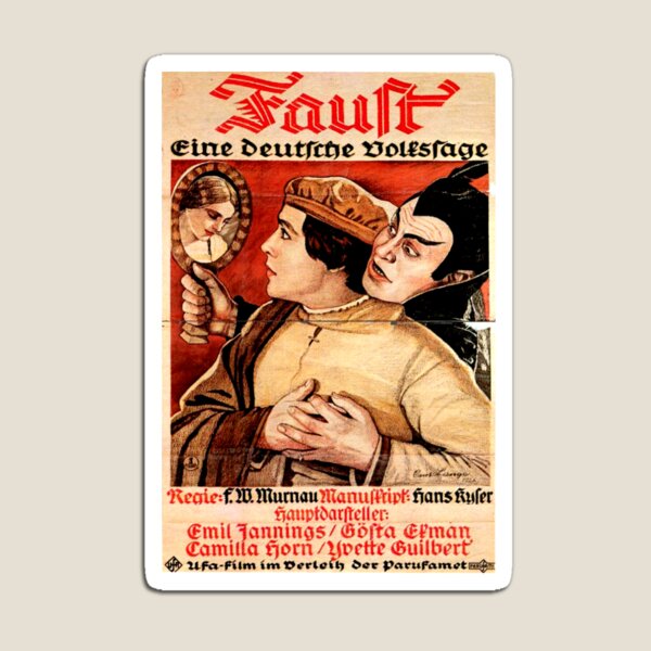 Item preview, Vintage German Movie Poster for Faust designed and sold by TheWitchsWolf.