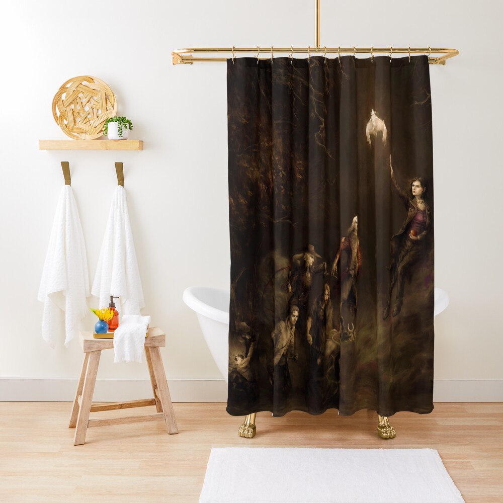 Item preview, Shower Curtain designed and sold by Lockwolfe.