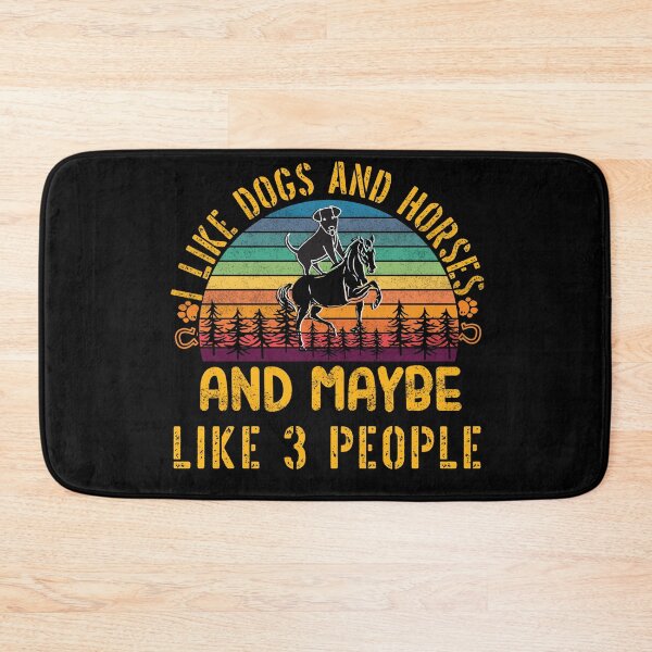 Item preview, I Like Dogs And Horses And Maybe Like 3 people best gift idea for dogs horses lovers her him  2022 designed and sold by Live  Today.