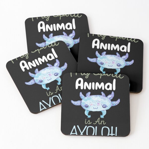 Item preview, My Spirit Animal Is An Axolotl - Cute Blue Axolotl Lovers designed and sold by Zeeprint ★★★★★.
