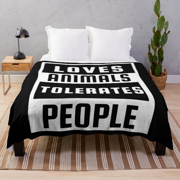 Item preview, Loves Animals Tolerates People Dog Animal Lover Tolerates People Funny Dog Lovers Gift. designed and sold by THEPURITYSTAR.