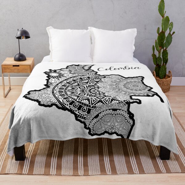 Item preview, Colombia Mandala Art Country T Shirt Sticker designed and sold by Timcito.