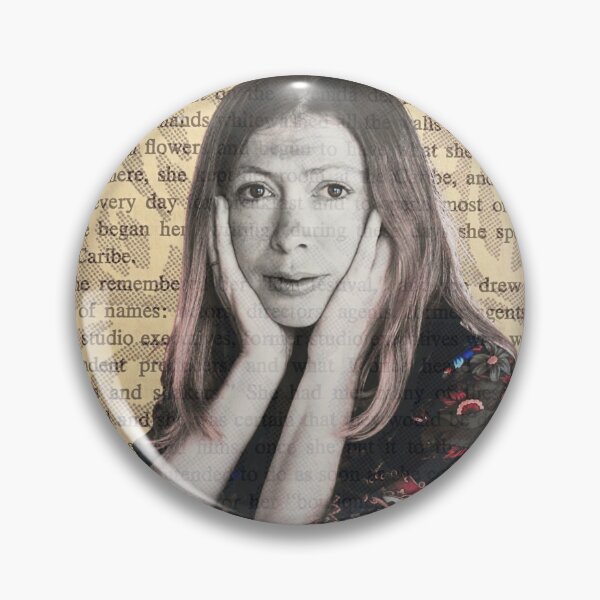 Item preview, Shimmer around the edges (Joan Didion) designed and sold by ThsModernWords.