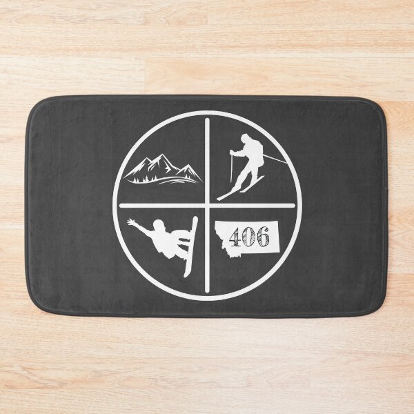Item preview, 406 - Montana - Ski - Snowboard 02 designed and sold by Gilby-Designs.