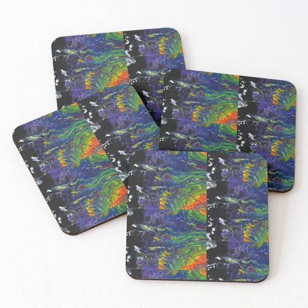 Item preview, Rainbow Acrylic Swipe (horizontal) designed and sold by Manic-Makes.