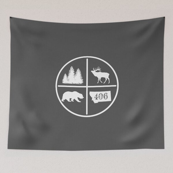 Item preview, 406 - Montana - Wildlife 01 designed and sold by Gilby-Designs.