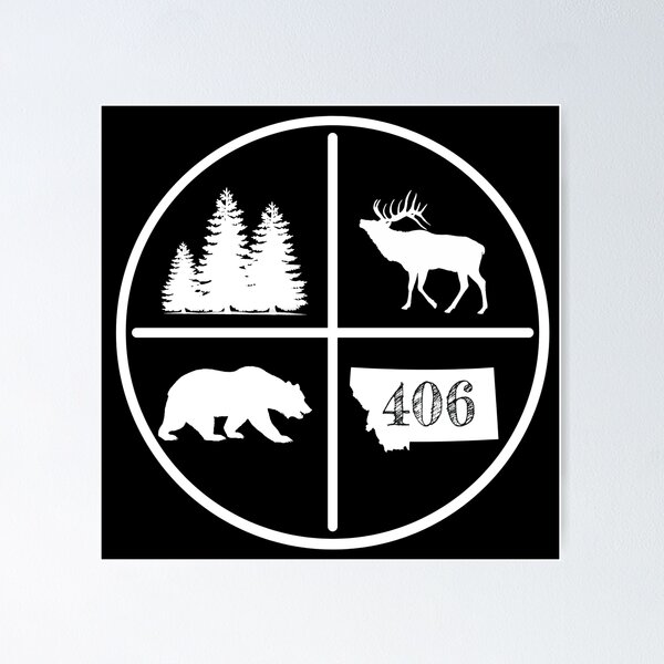 Item preview, 406 - Montana - Wildlife 01 designed and sold by Gilby-Designs.