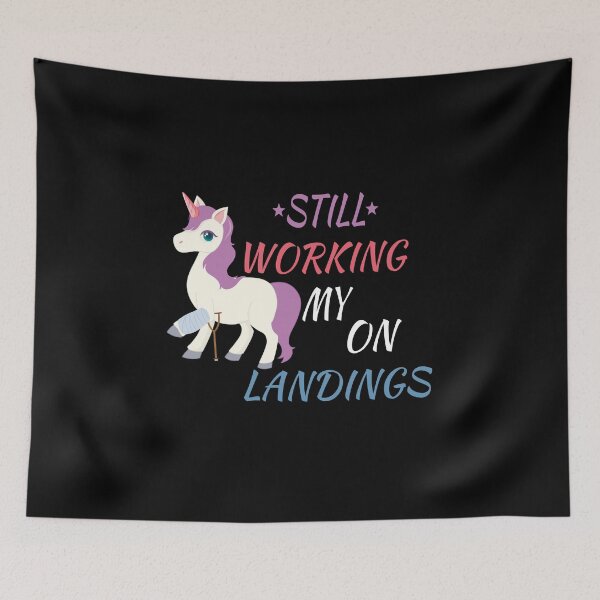 Item preview, STILL WORKING MY ON LANDINGS designed and sold by KHABIRITI.