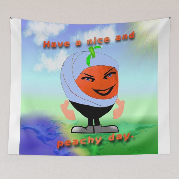 Item preview, Peachy wearing Hijab designed and sold by Nicole Kiefer.