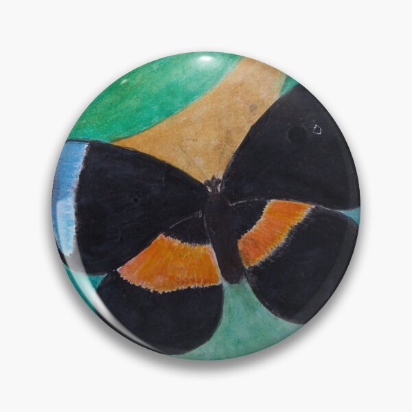Item preview, orange blue and black butterfly designed and sold by Rebekah Gavra.