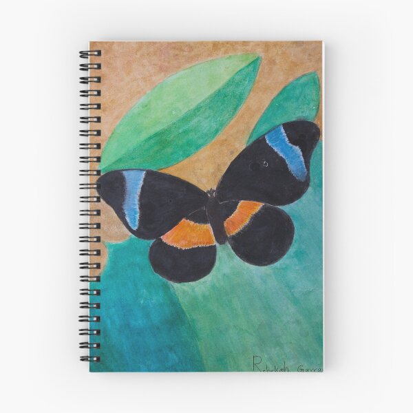 Item preview, orange blue and black butterfly designed and sold by Rebekah Gavra.