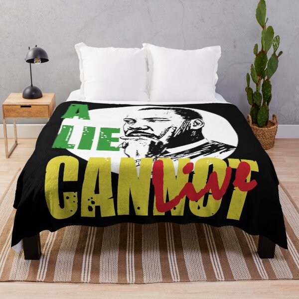 Artikelvorschau, Martin Luther King Jr. - Eine Lüge kann nicht leben - Black History Month T-Shirt entworfen und verkauft von TeesForTheWorld.