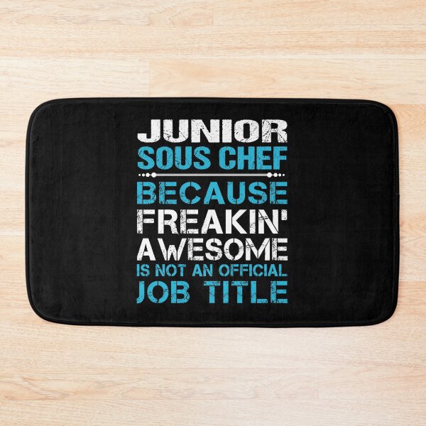 Item preview, Junior Sous Chef T Shirt - Freaking Awesome Job Gift Item Tee designed and sold by oetate4774.