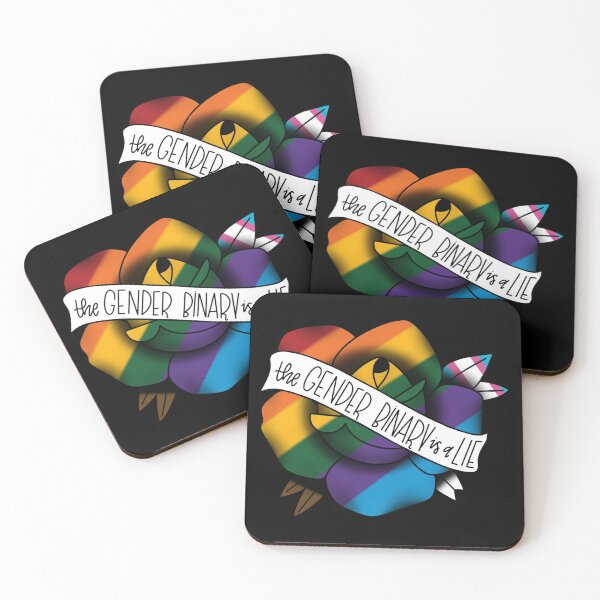 Item preview, Binaries lie designed and sold by Nikki Boisvert.