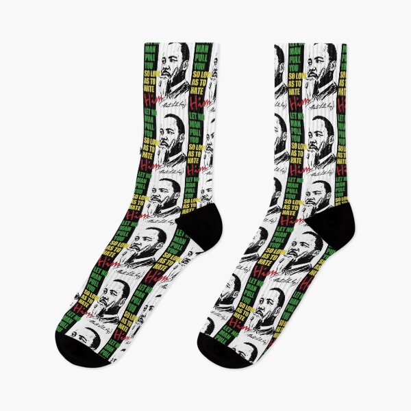Item preview, Martin Luther King Jr. - MLK Quote - Let No Man Pull You So Low As To Hate Him - Black History Month T-Shirt designed and sold by TeesForTheWorld.