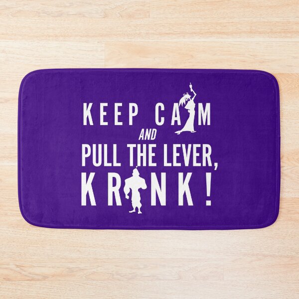 Item preview, Keep Calm and Pull the Lever Kronk! (Inverted colors) designed and sold by shminoa.