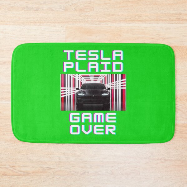 Item preview, Tesla Plaid Game Over designed and sold by wildwesdesigns.