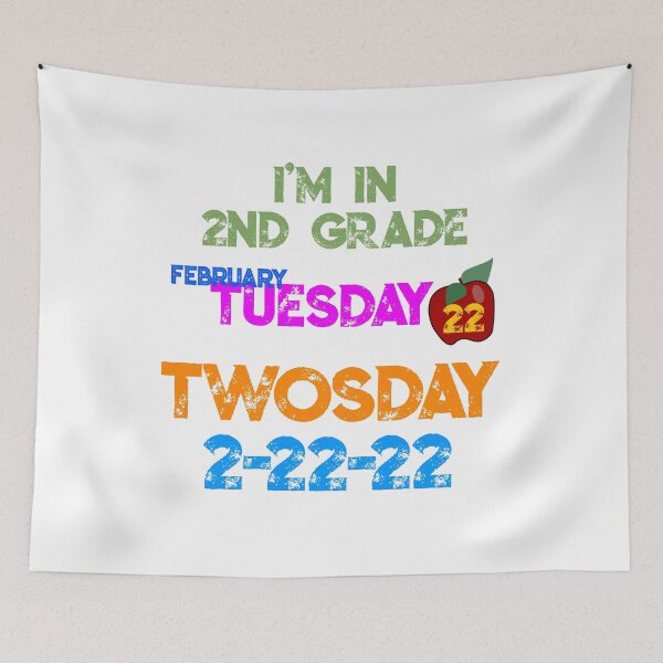 Item preview, Teaching 2nd Grade On Twosday, Twosday Kids, Twosday Teacher Gift designed and sold by fairy-taler.