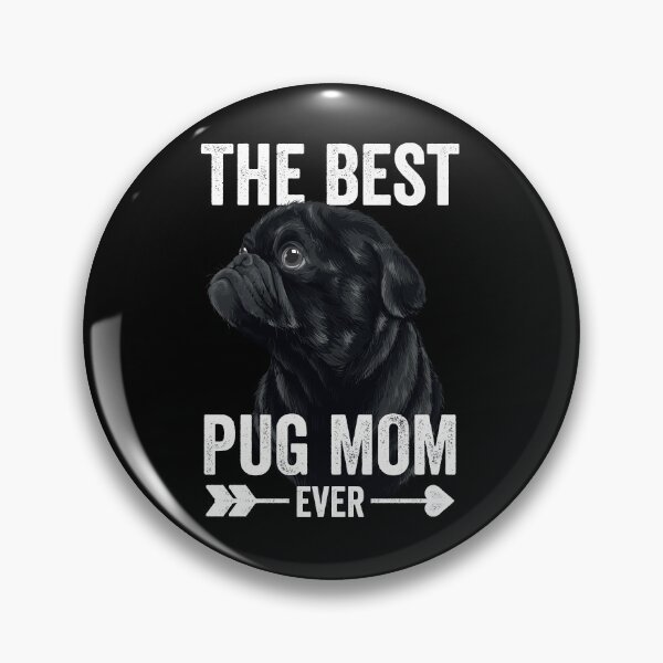 Item preview, Best Pug Mom Ever Women Cute Black Pug designed and sold by mejeoshop.