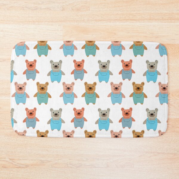 Item preview, Bear with Overalls Pattern designed and sold by GillianMeilin.