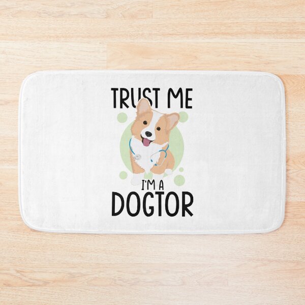 Item preview, Trust Me I'm A Dogtor | Funny Veterinarian Pun (White Edition) designed and sold by Printend _.