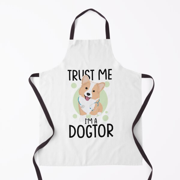 Item preview, Trust Me I'm A Dogtor | Funny Veterinarian Pun (White Edition) designed and sold by Printend _.