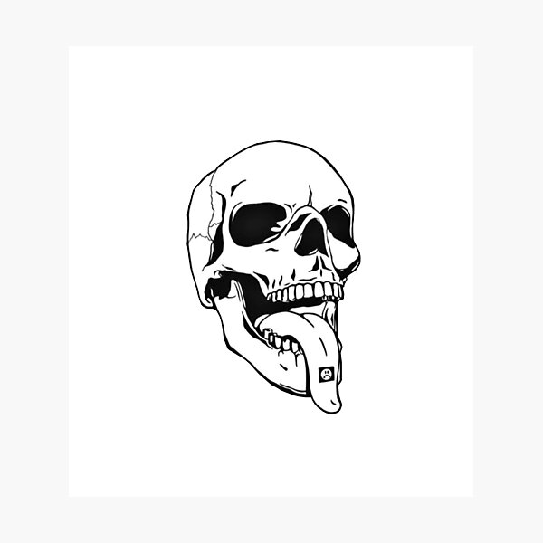 Item preview, Skull on Acid designed and sold by PourElla.