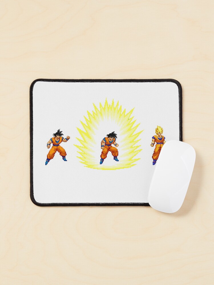 Mousepad Dragon Ball Goku Super Saiyajin transformações