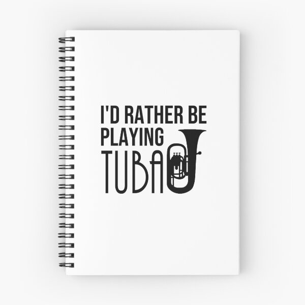 Item preview,  I'd Rather Be Playing Tuba I Destroy Silence Tuba player  Birthday Gifts Tubaist Funny Musician  Band Gift  Funny Rude Offensive saying, designed and sold by joygift369.
