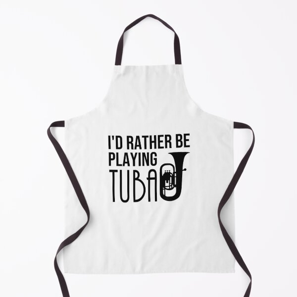 Item preview, I'd Rather Be Playing Tuba I Destroy Silence Tuba player Birthday Gifts Tubaist Funny Musician Band Gift Funny Rude Offensive saying, designed and sold by joygift369.