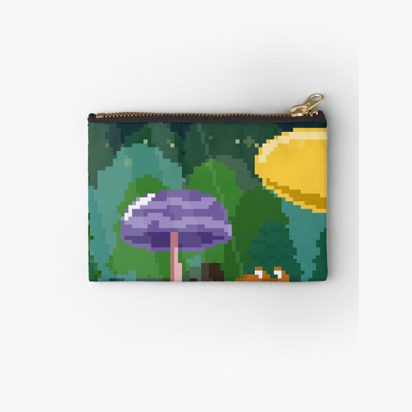 Item preview, Magical Mushroom Forest with a sleeping Fox designed and sold by AlessaNeko.