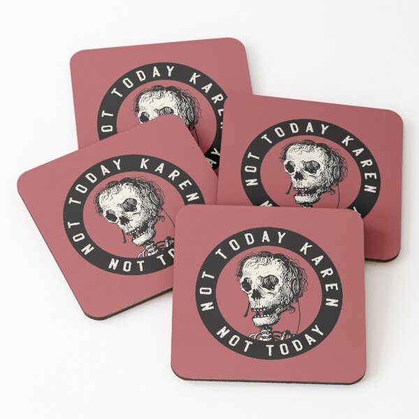 Item preview, Not today Karen, not today - skull designed and sold by knappidesign.