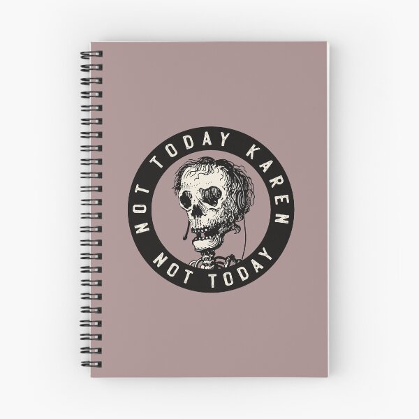 Item preview, Not today Karen, not today - skull designed and sold by knappidesign.