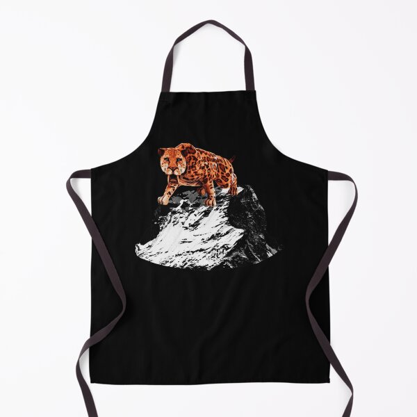 Item preview, Saber-toothed tiger, primeval motifs, primeval cat, smilodon, big cat men designed and sold by Kirei-Lily.