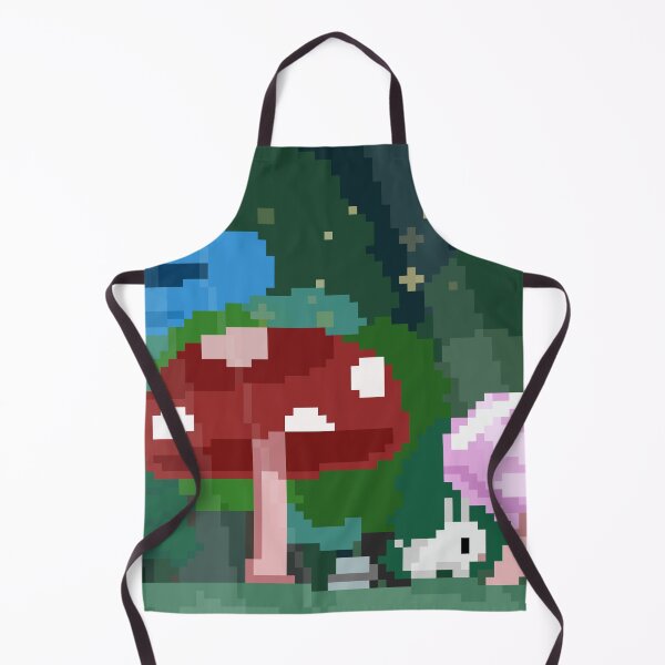 Item preview, Magical Mushroom Forest with Bunny designed and sold by AlessaNeko.