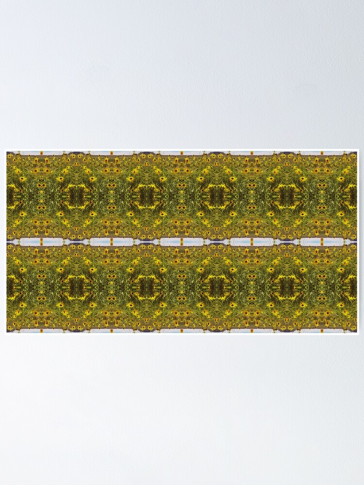 "Rudbeckia Hirta Wallpaper Mural" Poster by willowares Redbubble