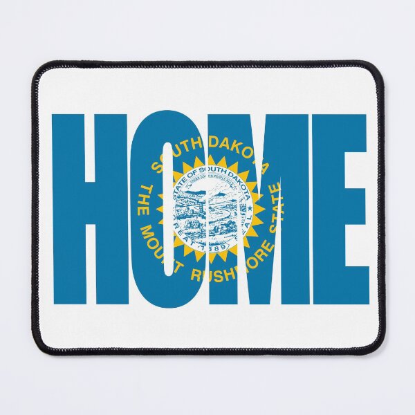 Item preview, South Dakota Home - State Flag designed and sold by DonDota.