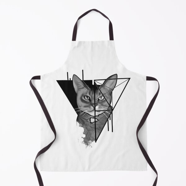 Item preview, Geometric Abyssinian cat designed and sold by AXIOM13.