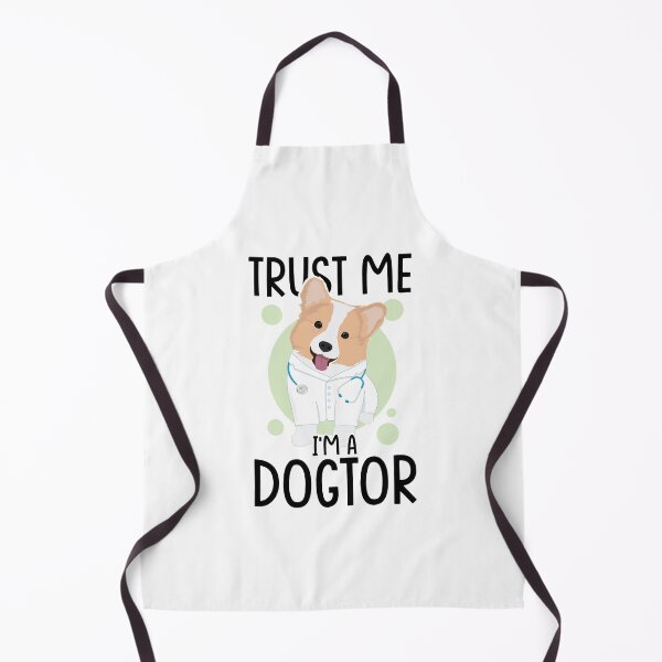 Item preview, Trust Me I'm A Dogtor | Funny Veterinarian Pun (White Edition) designed and sold by Printend _.