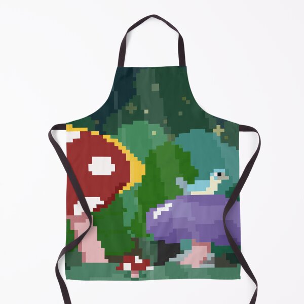 Item preview, Magical Mushroom Forest with Bird designed and sold by AlessaNeko.