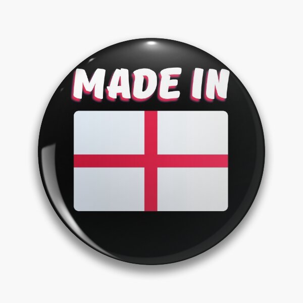 Item preview, Made in England, England flag, St Georges cross, English patriot, England sports fan, English born. designed and sold by allycat57.