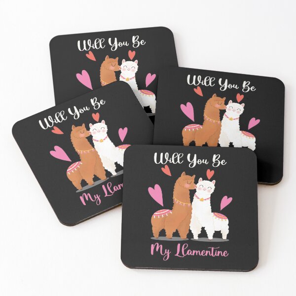 Item preview, Will You Be My Llamentine designed and sold by MqHStore.