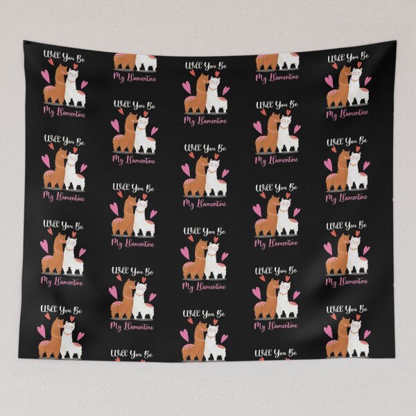 Item preview, Will You Be My Llamentine designed and sold by MqHStore.