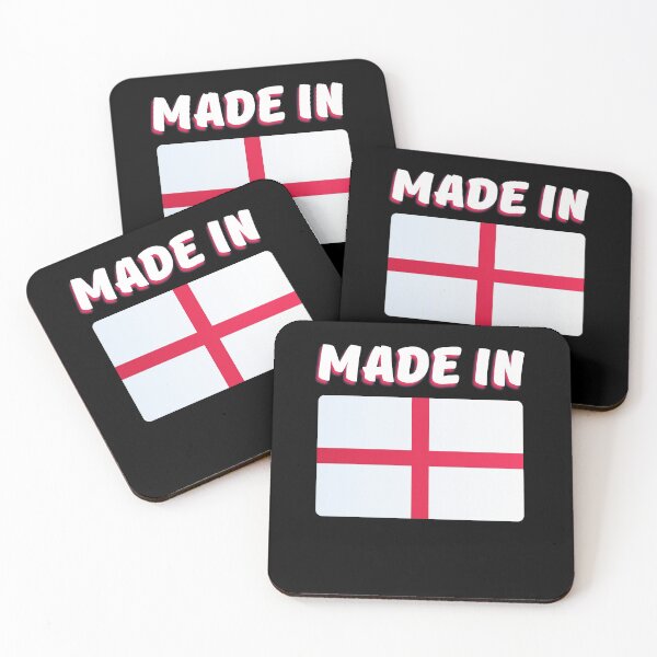 Item preview, Made in England, England flag, St Georges cross, English patriot, England sports fan, English born. designed and sold by allycat57.