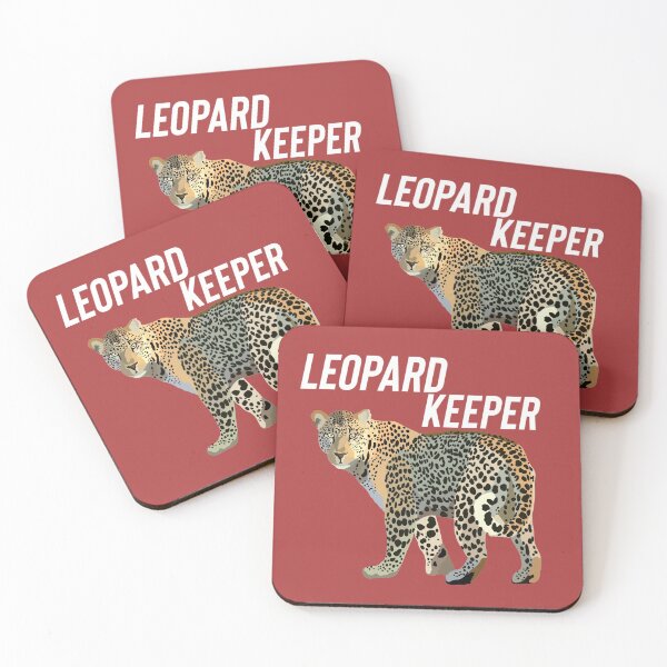 Item preview, Leopard Keeper, Leopard Illustration – Majestic Big Cat Art for Wildlife Lovers designed and sold by PrettylittlepastelUk.