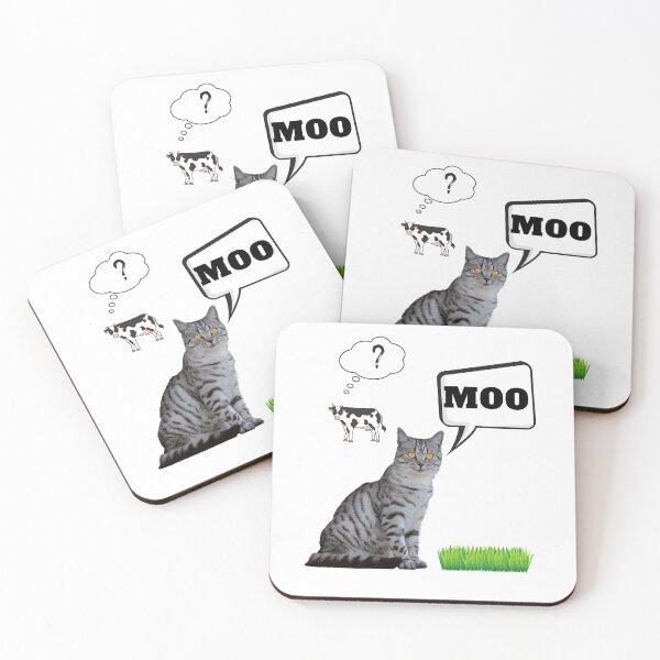 Item preview, Moo says the cat designed and sold by onum2018.