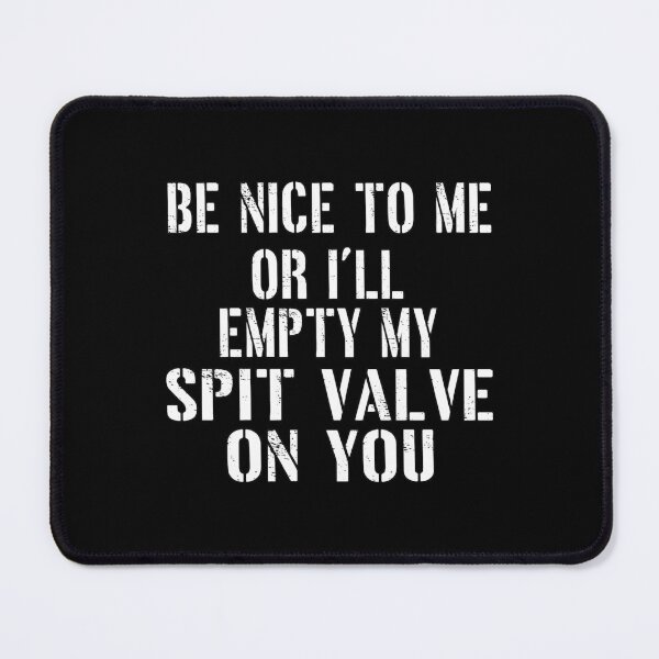 Item preview, Tuba player I'll Empty My Spit Valve On You I Destroy Silence Birthday Gifts Tubaist Funny Musician  Band Gift  Funny Rude Offensive saying, designed and sold by joygift369.