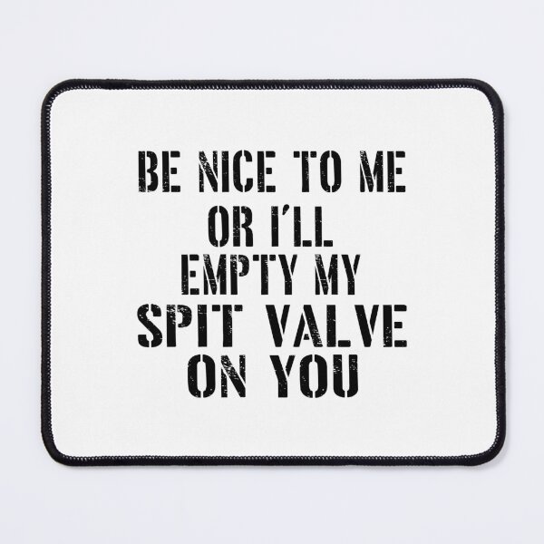Item preview, Tuba player I'll Empty My Spit Valve On You I Destroy Silence Birthday Gifts Tubaist Funny Musician  Band Gift  Funny Rude Offensive saying, designed and sold by joygift369.