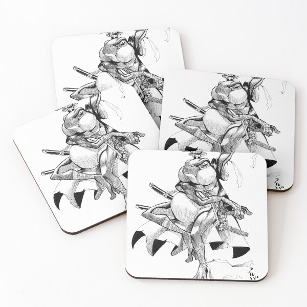 Item preview, Samurai frog designed and sold by Artbuin.